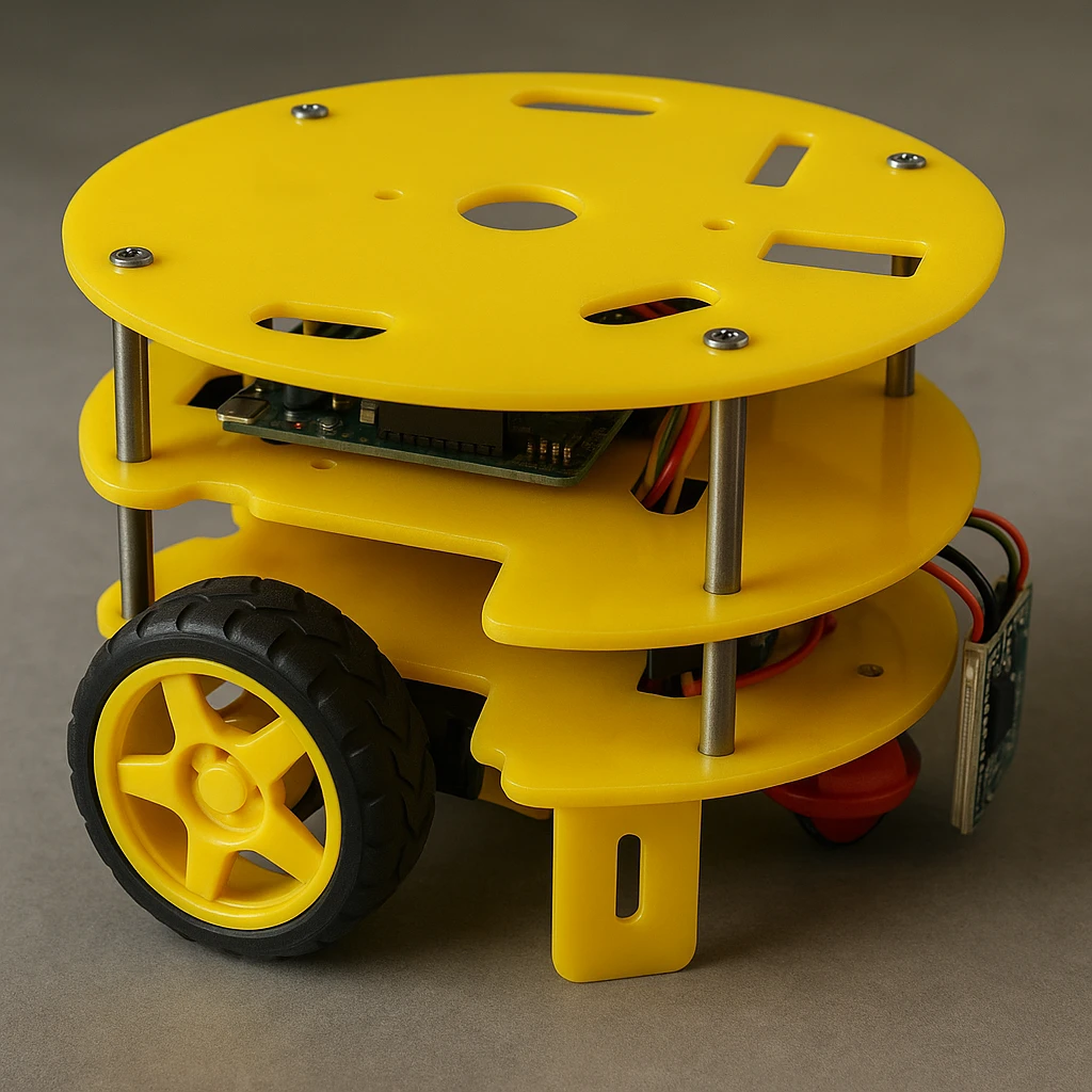 Bluetooth Controlled smart car kit